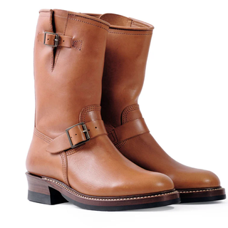 (Pre- Order AW26) John Lofgren Engineer Boots -WABASH ENGINEER BOOTS COGNAC Badalassi Carlo Leather