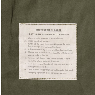 Buzz Rickson's Combat Tropical Jungle Jacket