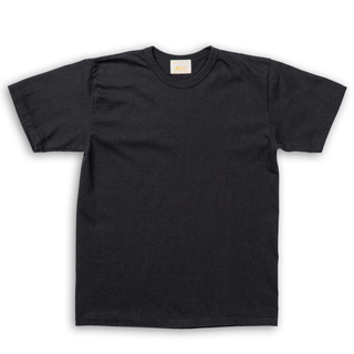 Allevol Heavy Duty Crew Neck T-shirt Cropped Black