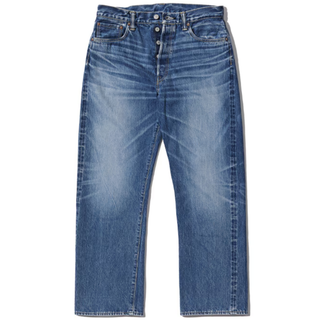 Sugar Cane 1947a Model Straight Leg Selvedge Denim Jeans Aged Model