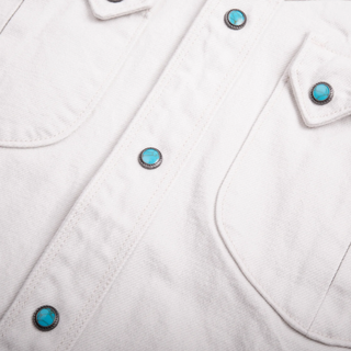Freenote Cloth Sinclair Western Shirt Ivory