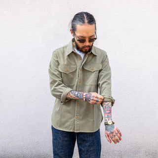 Freenote Cloth Utility Shirt Olive