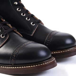 (Pre- Order AW26) John Lofgren Combat Boot - Black CXL