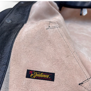 Mister Freedom - Campus "Stud"  Leather Jacket - Black