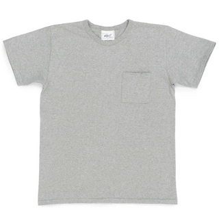 Allevol Heavy Duty Pocket Crew T-shirt Grey