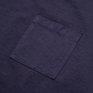 Allevol Heavy Duty Pocket Crew T-shirt - Navy