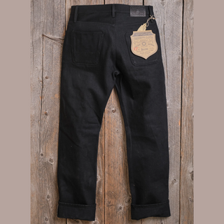Freenote Cloth Belford Straight Leg Jeans 17 oz Black