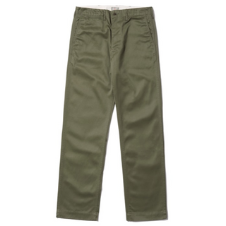 Buzz Rickson's Original Spec Chinos (One Wash) Olive