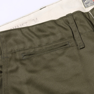 Buzz Rickson's Original Spec Chinos (One Wash) Olive