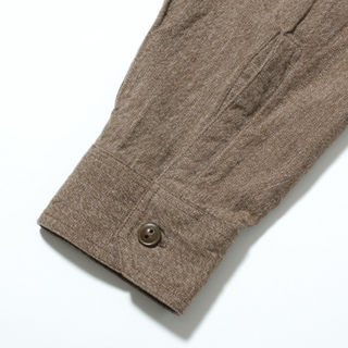 Buzz Rickson's Cotton Covert Workshirt - Brown