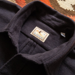 Wythe Moleskin Pearlsnap Shirt - Night Sky
