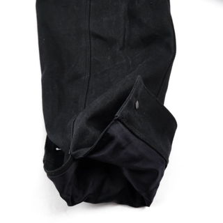 Freenote Cloth Riders Jacket Heavy Waxed Canvas Black Alpaca