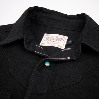 Freenote Cloth Sinclair Western Shirt Black
