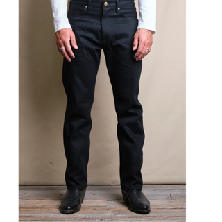 Freenote Cloth Wilkes Western 14 Ounce Black Denim