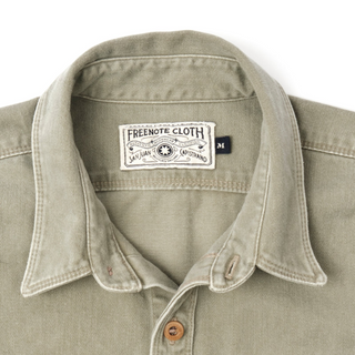 Freenote Cloth Utility Shirt Olive