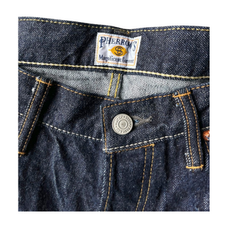 Pherrow's 421SW 13.5oz Selvedge Denim Jeans One Wash