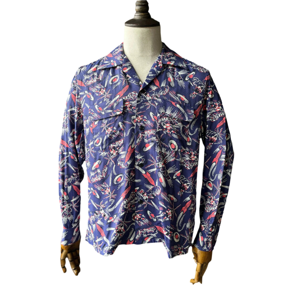グルービンハイ 25SS 50s shirt ATOMIC 3XL
