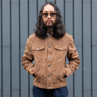 Iron & Resin Scout Jacket Tan British Millerain Wax Canvas