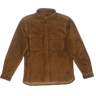 Iron & Resin Alliance Buffalo Suede Shirt Cognac