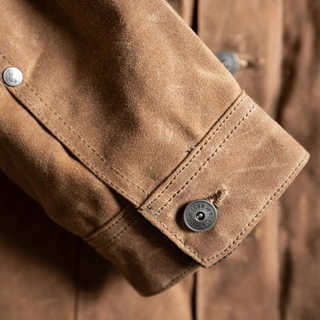 Iron & resin Scout Jacket  cuff