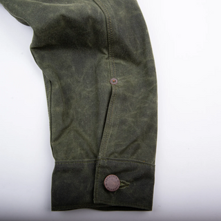 Freenote Cloth RJ1 Riders Jacket Olive Waxed Canvas
