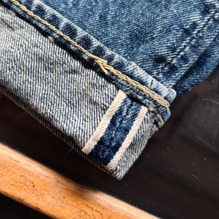 Orslow 105 (Regular Fit)  Selvedge Denim Jeans Two Year Wash Indigo