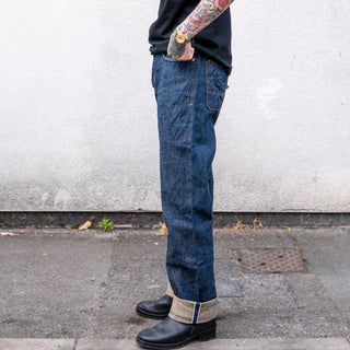 Freenote Cloth Belford Straight Leg Jeans 13 oz Natural Rinsed Denim