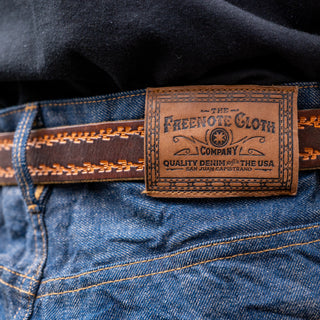 Freenote Cloth Belford Straight Leg Jeans 13 oz Natural Rinsed Denim
