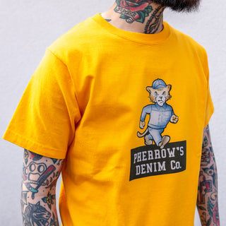 Pherrow's  PT16 Workware Mascot T-Shirt Gold