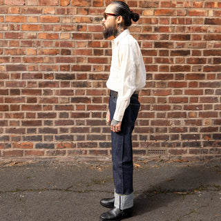 Buzz Rickson's White Chambray Work Shirt