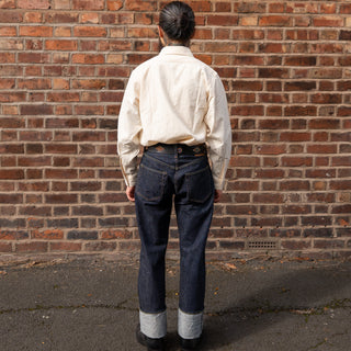 Buzz Rickson's White Chambray Work Shirt
