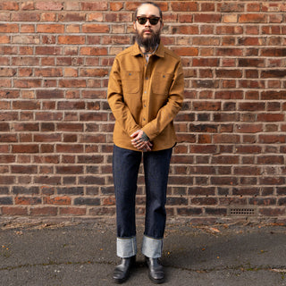 Iron & Resin Workshop Heavy Twill Shirt Tan
