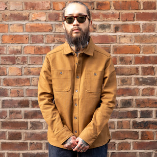 Iron & Resin Workshop Heavy Twill Shirt Tan