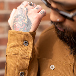 Iron & Resin Workshop Heavy Twill Shirt Tan