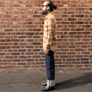Iron & Resin Klamath Flannel Shirt Natural