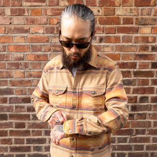 Iron & Resin Klamath Flannel Shirt Natural