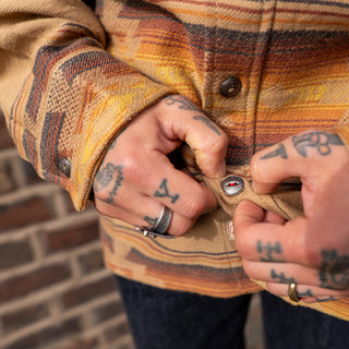 Iron & Resin Klamath Flannel Shirt Natural
