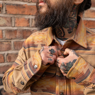 Iron & Resin Klamath Flannel Shirt Natural