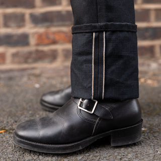 Freenote Cloth Belford Straight Leg Jeans 17 oz Black