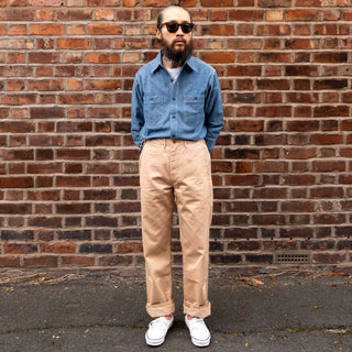 Buzz Rickson’s Blue Chambray Work Shirt
