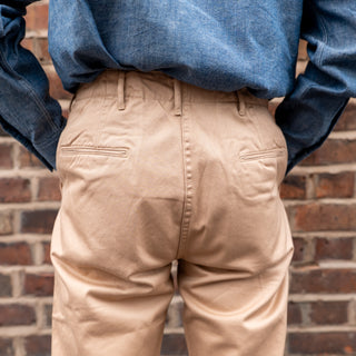 Buzz Rickson's Original Spec Chinos (One Wash) Beige