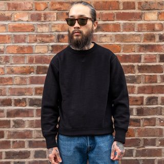 Jackman - Loopwheel Sweatshirt - Black