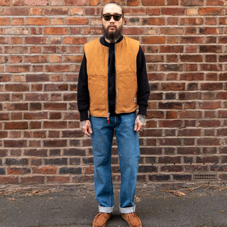 Orslow 105 (Regular Fit)  Selvedge Denim Jeans Two Year Wash Indigo