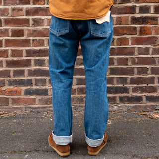 Orslow 105 (Regular Fit)  Selvedge Denim Jeans Two Year Wash Indigo