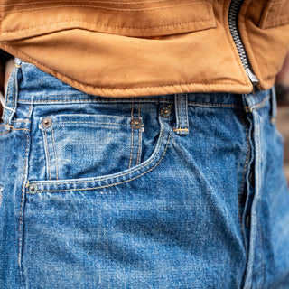 Orslow 105 (Regular Fit)  Selvedge Denim Jeans Two Year Wash Indigo