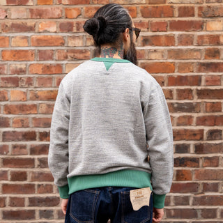 Jackman Loopwheel GG Crewneck Sweatshirt HG X Green