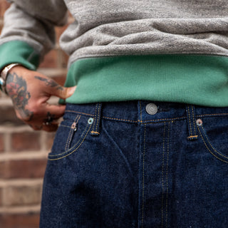 Orslow 105 (Regular Fit)  Selvedge Denim Jeans One Wash Indigo