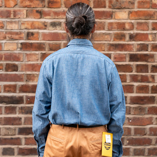 ORSLOW Relax Fit Chambray Work Shirt
