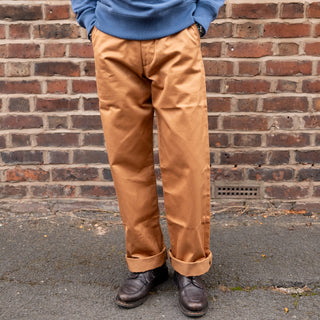 Buzz Rickson EARLY MILITARY CHINOS 1945 MODEL (ONE WASH) Camel