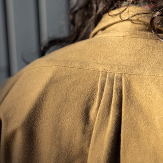 Wythe Moleskin Pearlsnap Shirt - Faded Olive